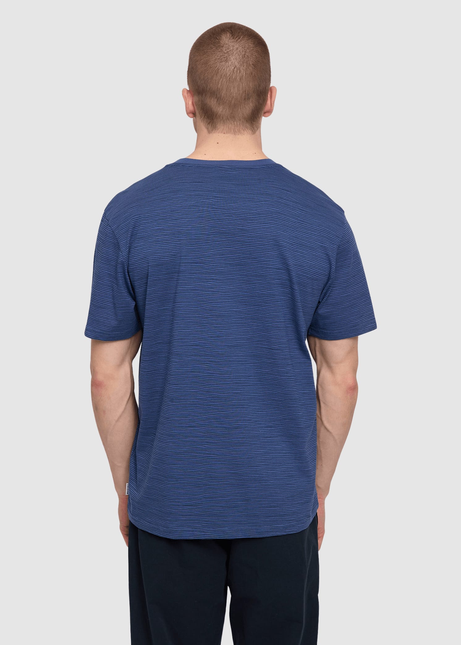 Wobbly Striped T-Shirt Blue Indigo/blue Night Wobbly Striped T-Shirt Blue Indigo/blue Night