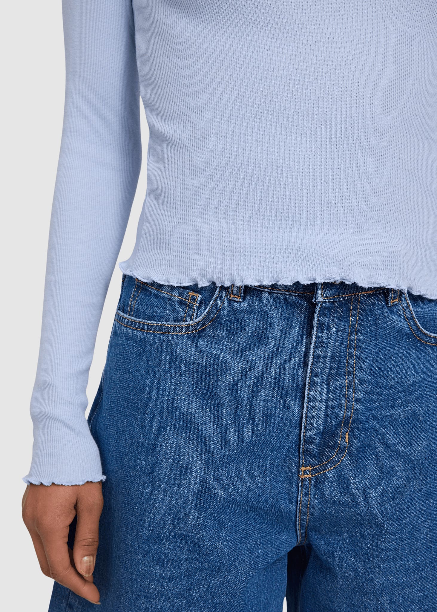 Babylock Hems Longsleeve Cloud Blue Babylock Hems Longsleeve Cloud Blue